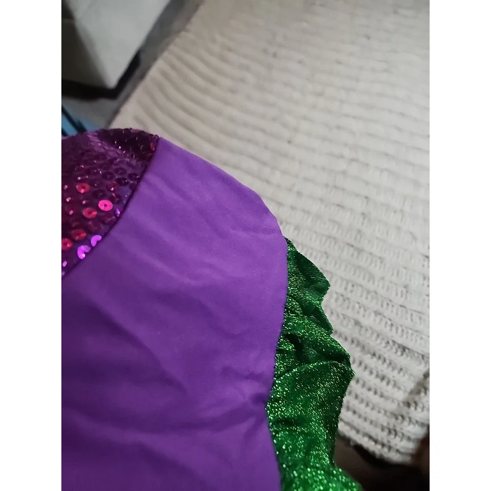 Little Mermaid Costume Dress Aerial Girl XS (2) Dress Up HALLOWEEN DISNEY VACA